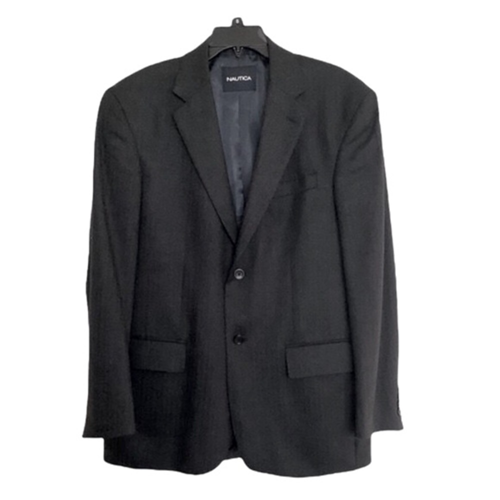 Nautica Wool Herringbone Sport Jacket